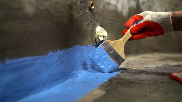 SJ Waterproofing Pros commercial waterproofing team near Derby, KS